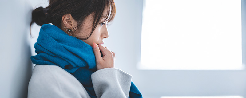 冬の乾燥イメージ